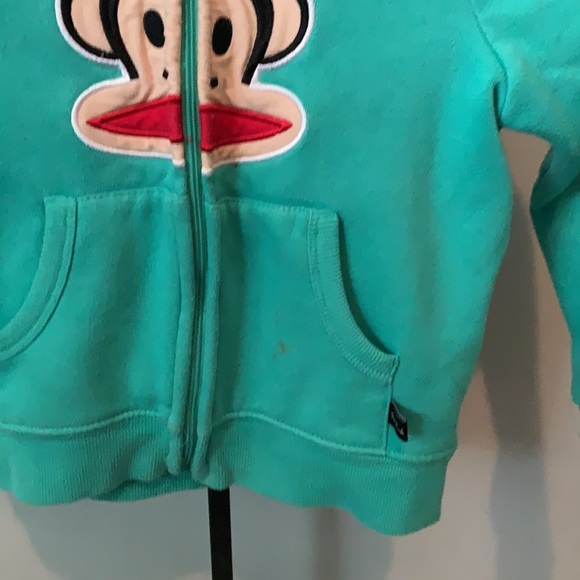 4T Paul Frank Sweatshirt Jacket - Picture 3 of 4